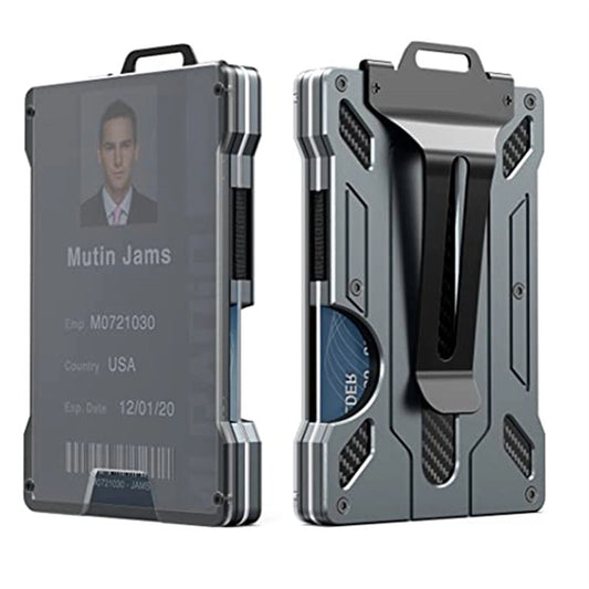 Slim Aluminum Metal Money Clip