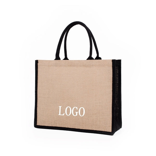Burlap Jute Tote Gift Bag