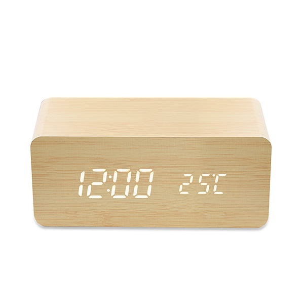 Clement Eco-Friendly Alarm Clock and Wireless Charger
