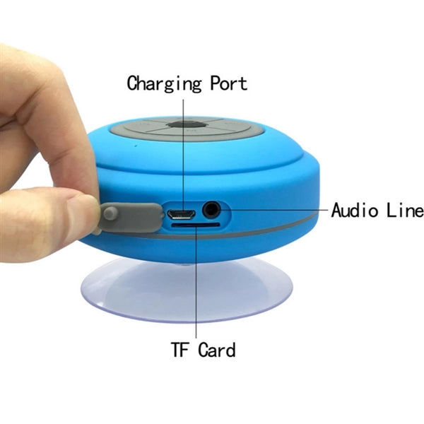 Water Resistant Bluetooth Led Shower Speaker