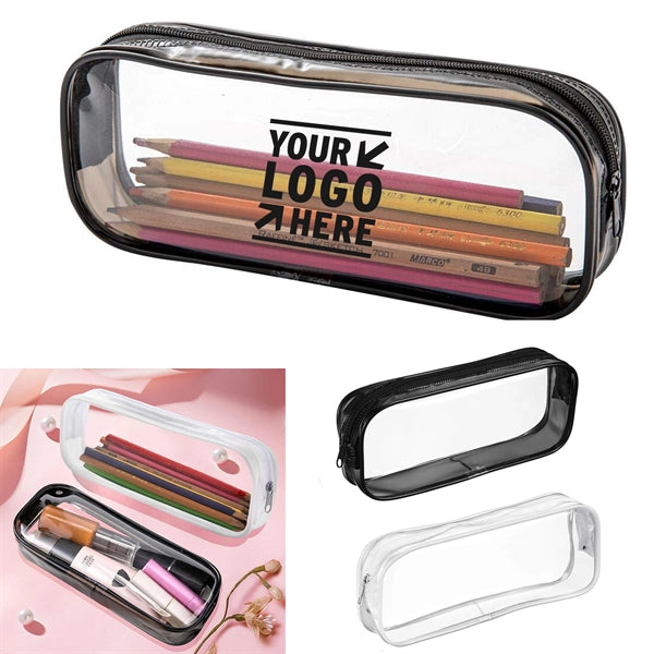 Clear Pen Pencil Bag Case