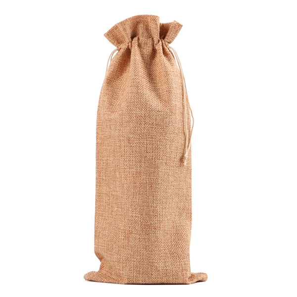 Linen Wine Gift Bag