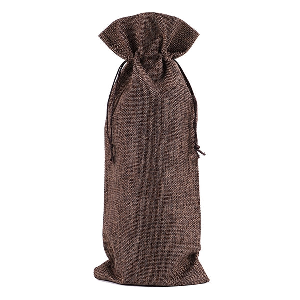 Linen Wine Gift Bag