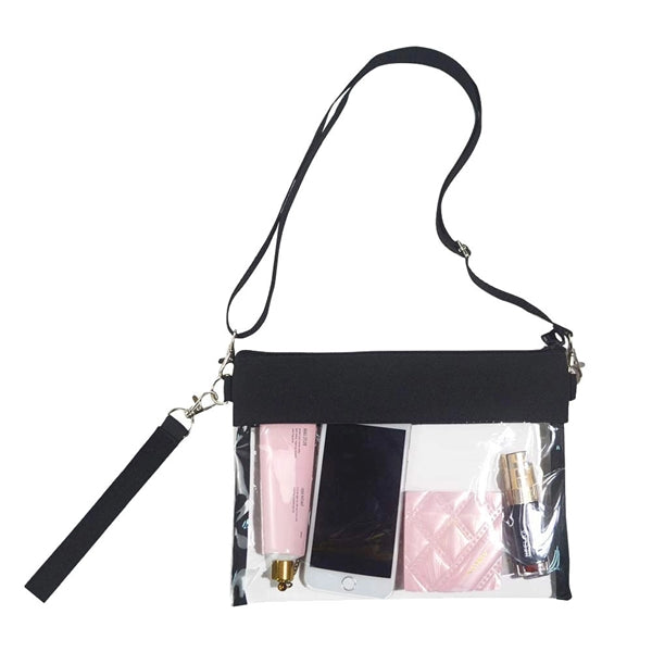 PVC Crossbody Cosmetic Bag