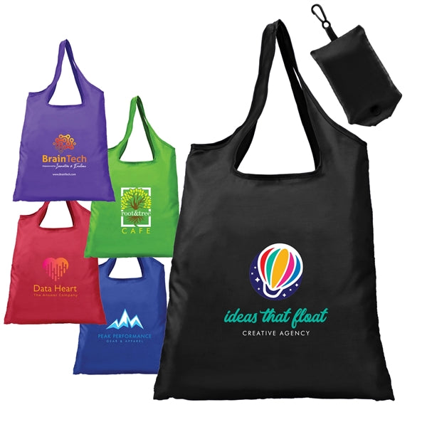 Bazaar RPET Full Colors Folding Shopping Tote Bag