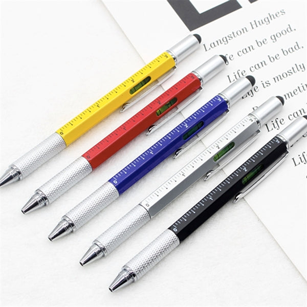 6 In 1 Multipurpose Pen Screwdrivers Ruler Stylus Ane More