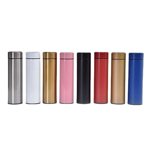 500ML Stainless Steel Water Bottle with LED Display