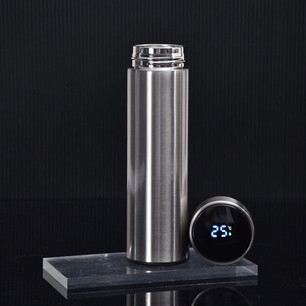 500ML Stainless Steel Water Bottle with LED Display