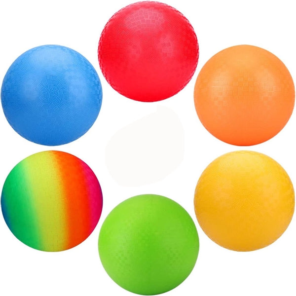 5 Inches Colorful Inflatable Dodgeball Playground Kick Ball