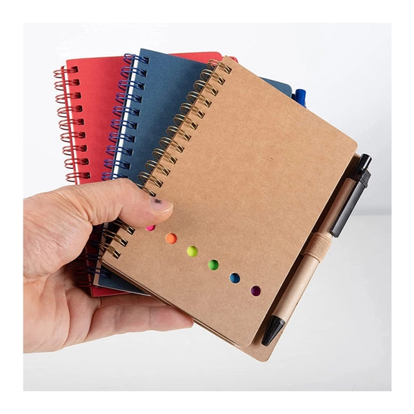 Spiral Sticky Notes Notebook