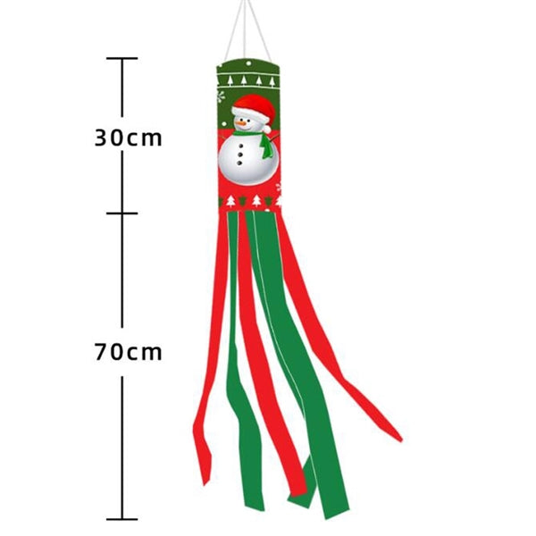 Christmas Windsock Flag