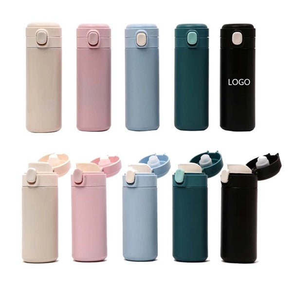 13OZ Stainless Steel Kids Water Drinking Bottle