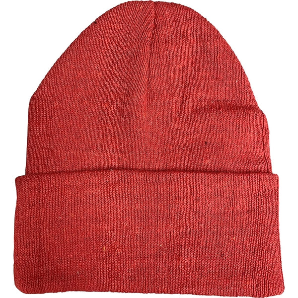 Thick Knitted Multiple Color Blend Beanie