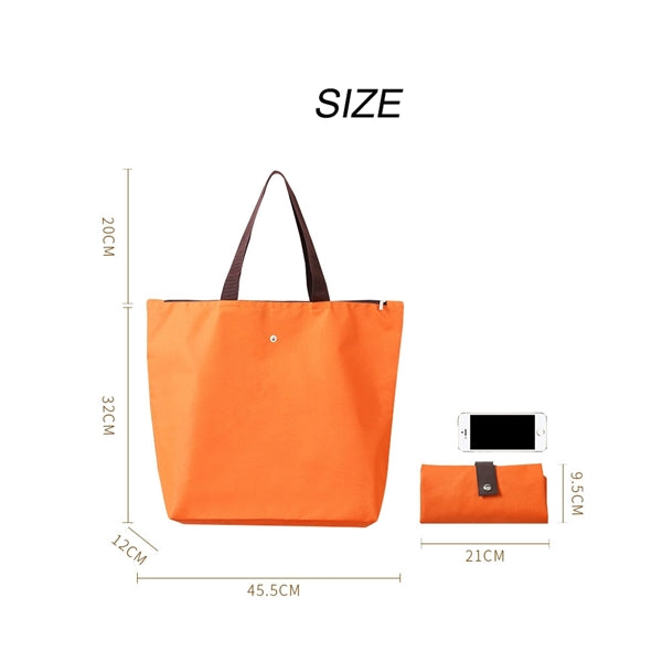 Portable Folding Tote High-capacity Shopping Bag with Handle