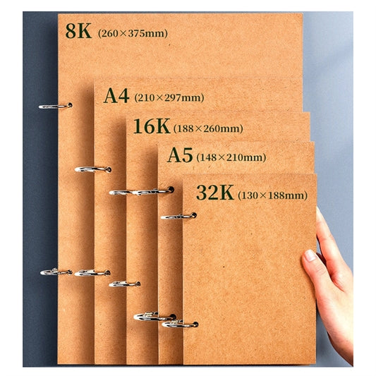A5 Thick Refillable Loose Leaf Notebook