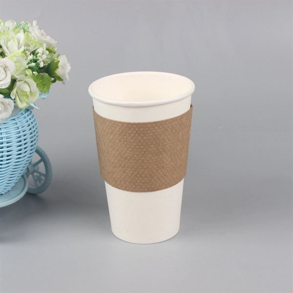 Disposable Adiabatic Coffee Cup Sleeves