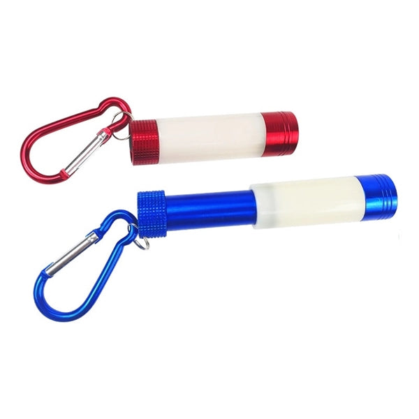Super Bright Flashlight W/Carabiner