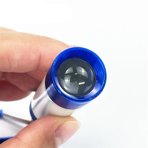 Super Bright Flashlight W/Carabiner