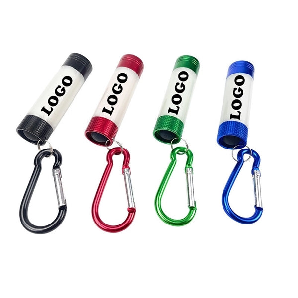 Super Bright Flashlight W/Carabiner