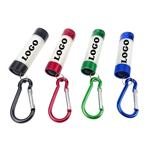 Super Bright Flashlight W/Carabiner