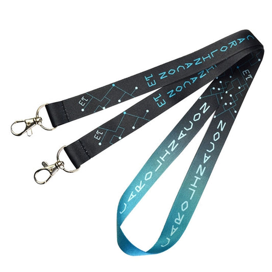 Polyester Neck Strap Wristlet Lanyard