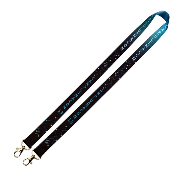 Polyester Neck Strap Wristlet Lanyard