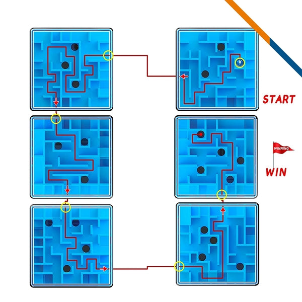 Bois Cube Maze