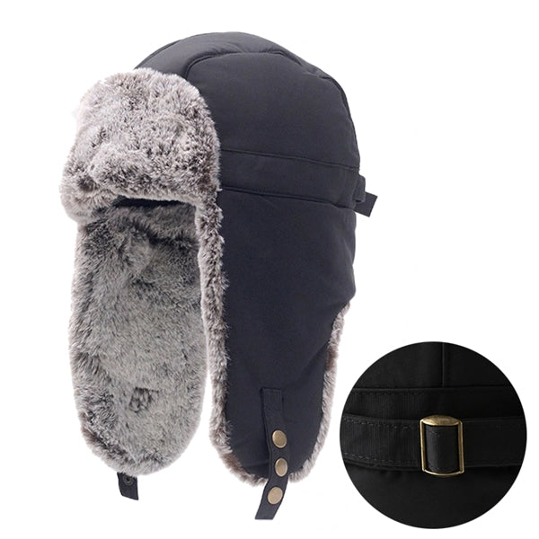 Winter Faux Fur Trapper Hat w/ Ear Flaps