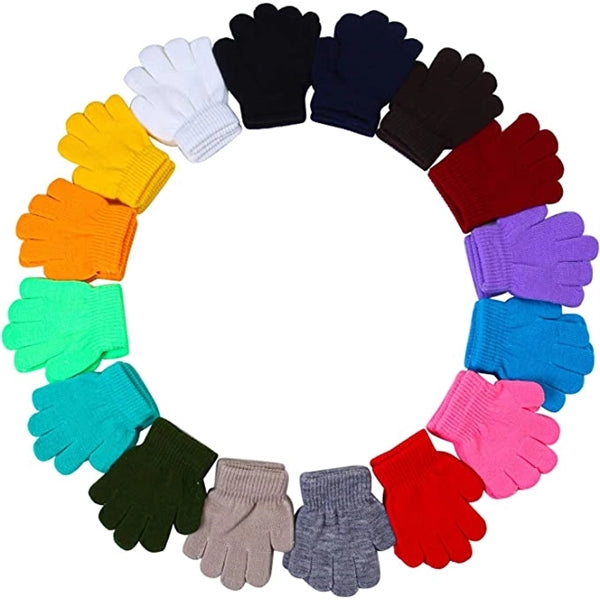 Kids Winter Warm Knitted Magic Gloves