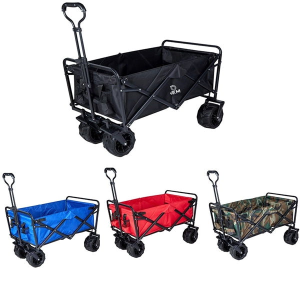 Outdoor Beach Camping Collapsible Folding Cart Wagon