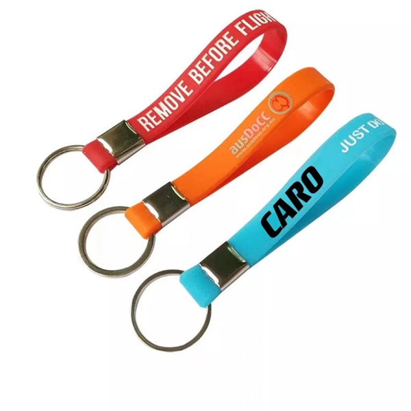 Silicone Loop Keychain