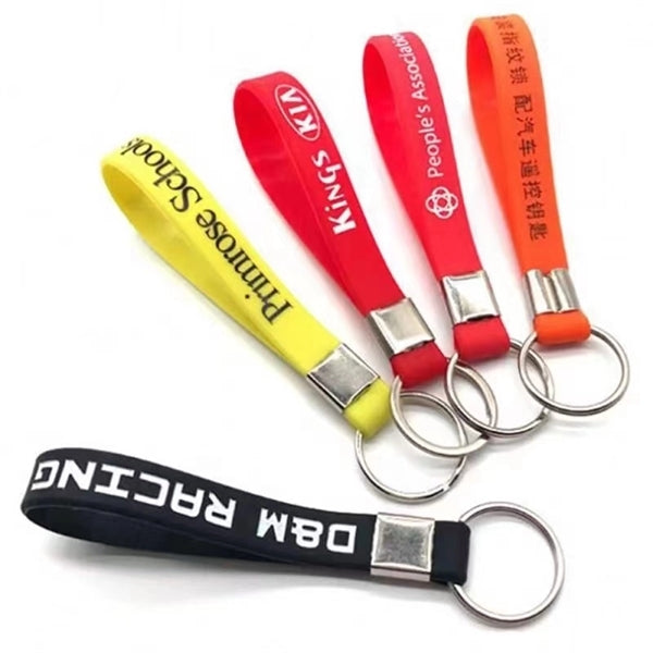 Silicone Loop Keychain