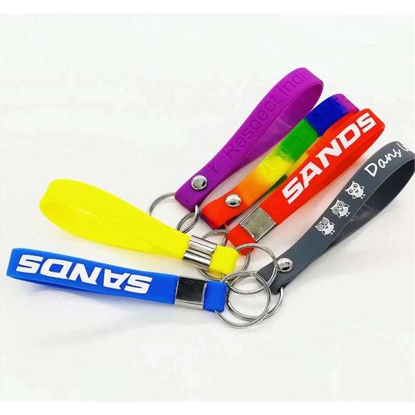 Silicone Loop Keychain