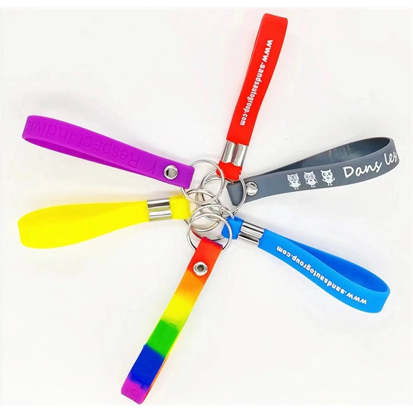 Silicone Loop Keychain