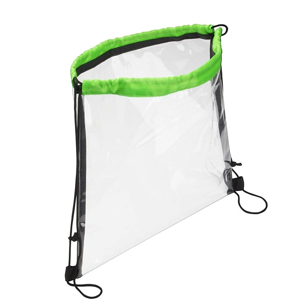 Clear Waterproof Bag Drawstring Backpack