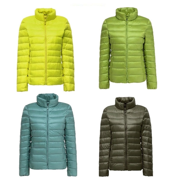 Packable Lightweight Water-Resistant Puffer Jacket