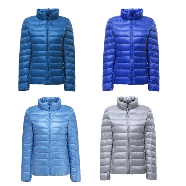 Packable Lightweight Water-Resistant Puffer Jacket