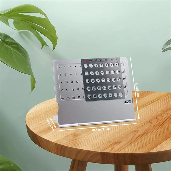 Aluminum Perpetual Calendar
