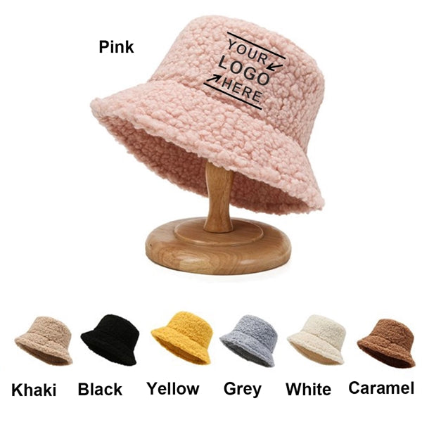 Winter Unisex Plush Bucket Hat