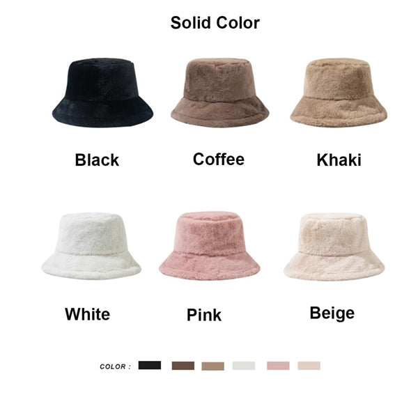 Winter Furry Bucket Hat