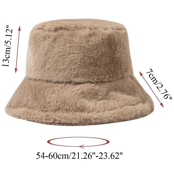 Winter Furry Bucket Hat