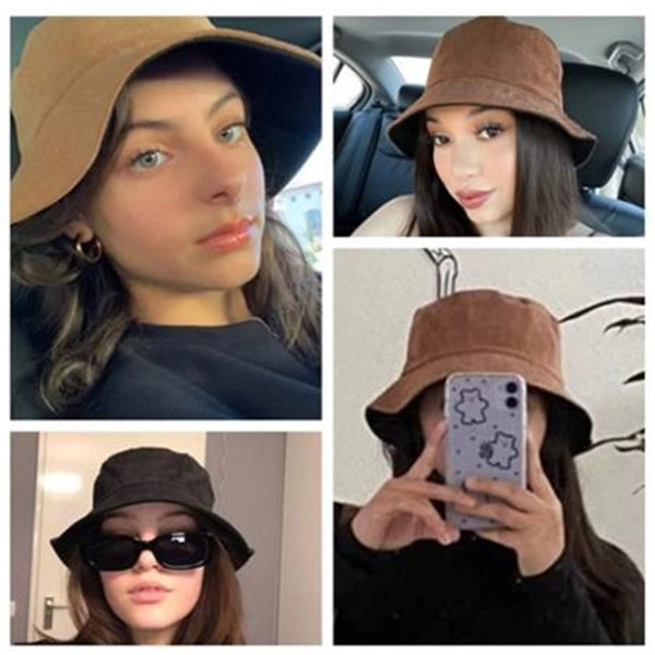 Unisex Corduroy Bucket Hats
