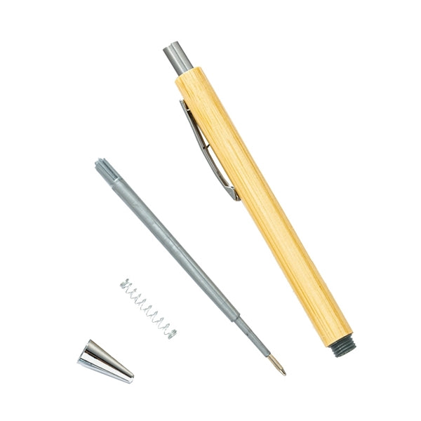 Metal Accent Bamboo Pen