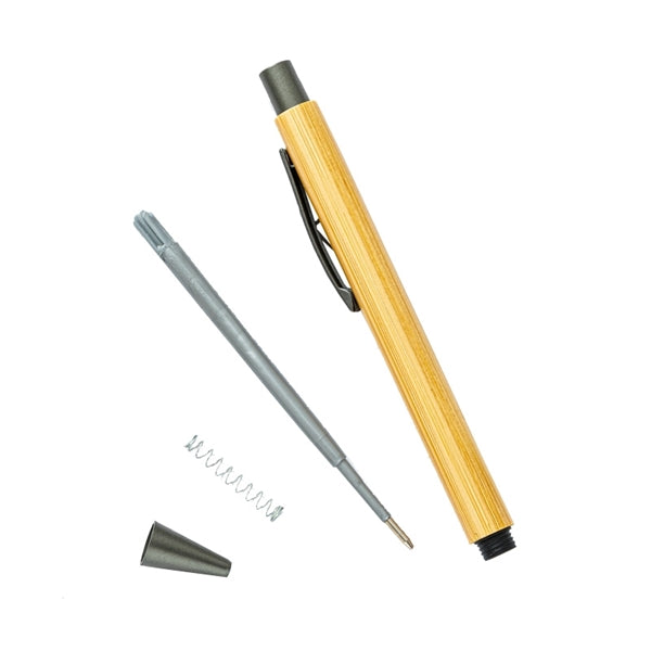Retractable Ballpoint Bamboo Pen