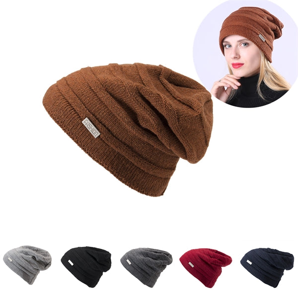 Knit Baggy Beanie