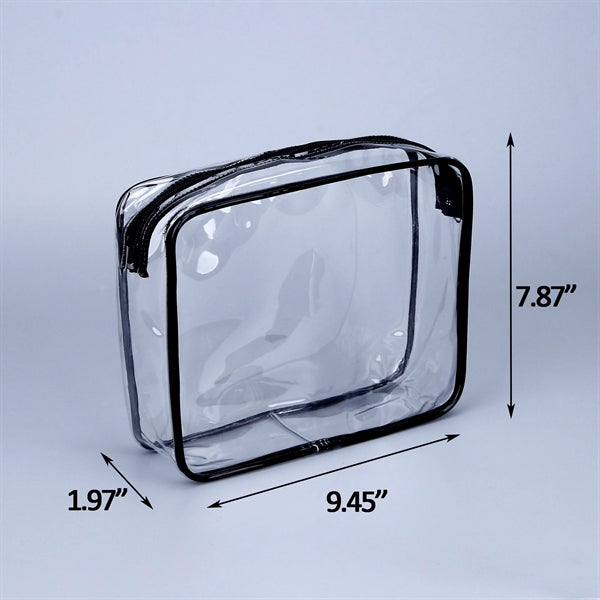 Clear PVC Travel Toiletry Bag