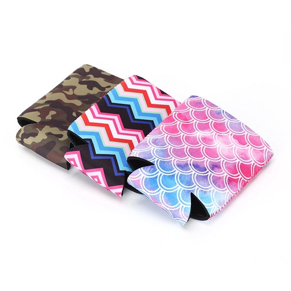 Full Color Premium Foam Collapsible Can Coolers