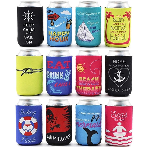 RPET Sustainable Collapsible Can Cooler