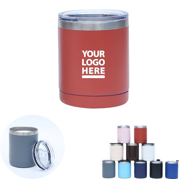 10 Oz Stainless Steel Vacuum Insulated Lowball