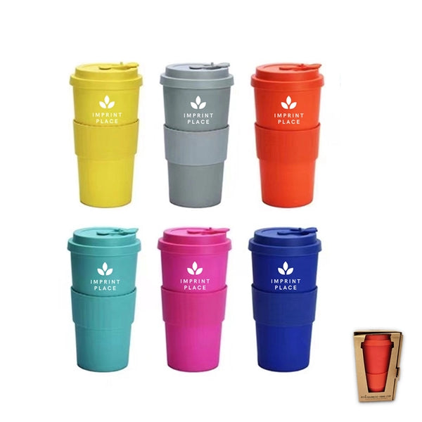 Eco-Friendly 17 oz Bamboo Fiber Tumbler